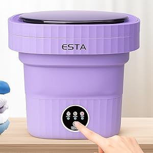 Esta Foldable Mini  Washing Machine