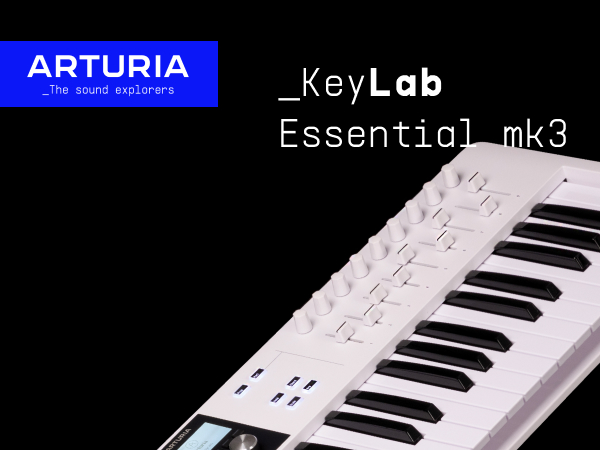 Amazon.com: Arturia KeyLab Essential mk3 — 61 Key USB MIDI Amazon.com: Arturia KeyLab Essential mk3 — 61 Key USB MIDI