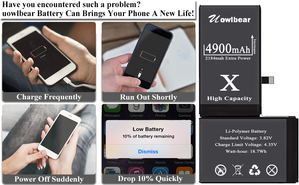 brand new iphoen x battery