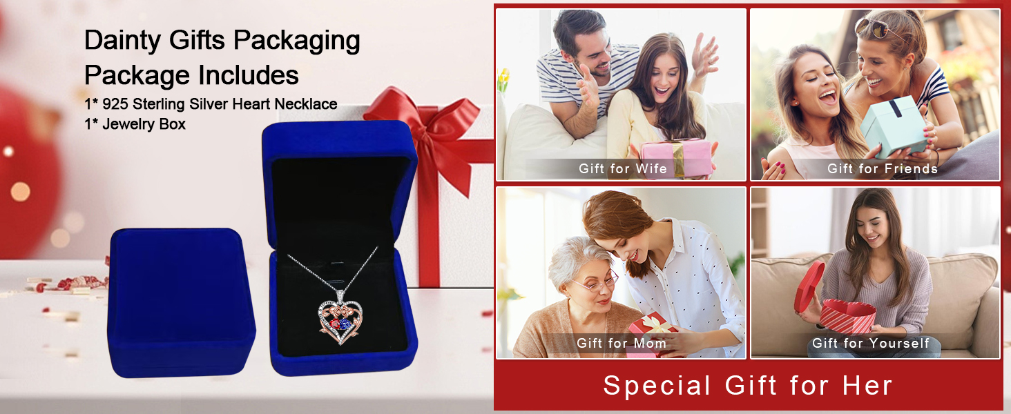 S925 Sterling Silver Necklace  for Daughter