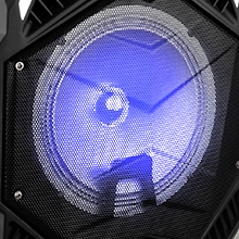 Impex TS 25B 25 W Multimedia Portable Trolley Speaker with Mic & LED Light