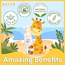 botao sunscreen foam spray, botao sunscreen for babies, botao foam spray
