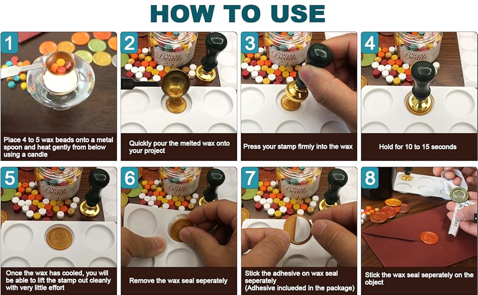 Wax Sealing Silicone Mat Pad for Wax Seal Stamp