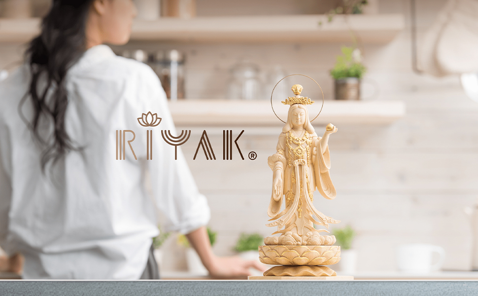 RIYAK リヤク ベーシック 彩色不動明王 LY-BFDSK 木製 仏像 楽天市場】RIYAK ベーシック BASIC コンパクト 小さめ 彩色 不動