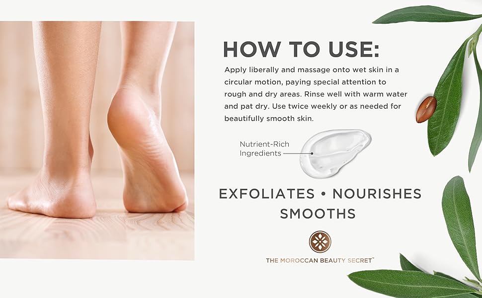 Argan Magic Exfoliating Foot Scrub