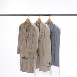 Amazon｜東和産業 衣類カバー Basic コートカバー 7枚入り｜衣類