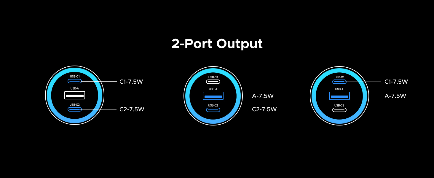 2 port output