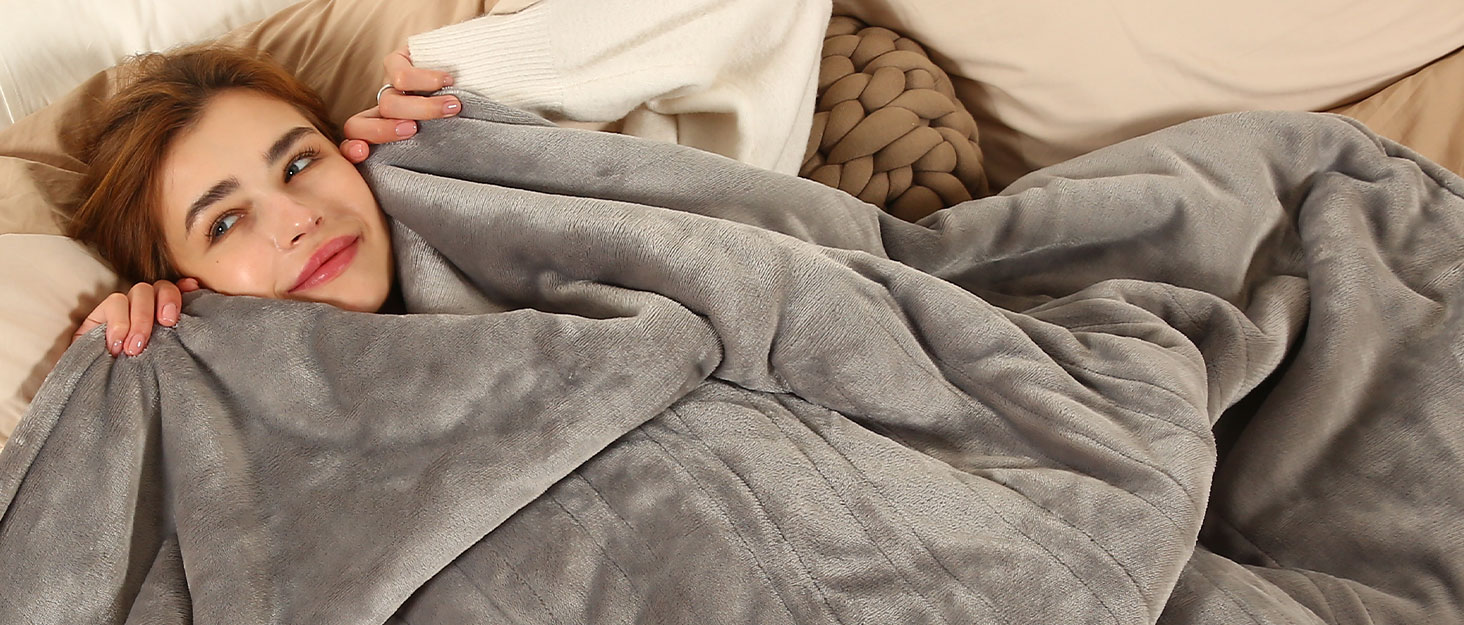 ESTINGO Heated Blanket Twin Size, 62"x84" Electric Blanket