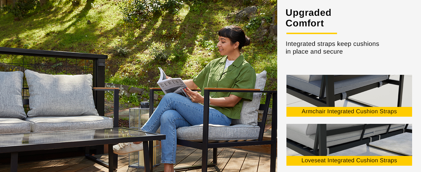 patio furniture set Courtyard A+