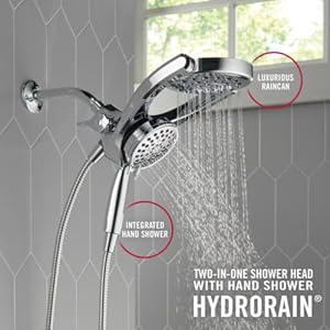 HydroRain, Rain, Rain Shower, Shower Can, Rain Can, Overhead, Hand Shower, Showerhead