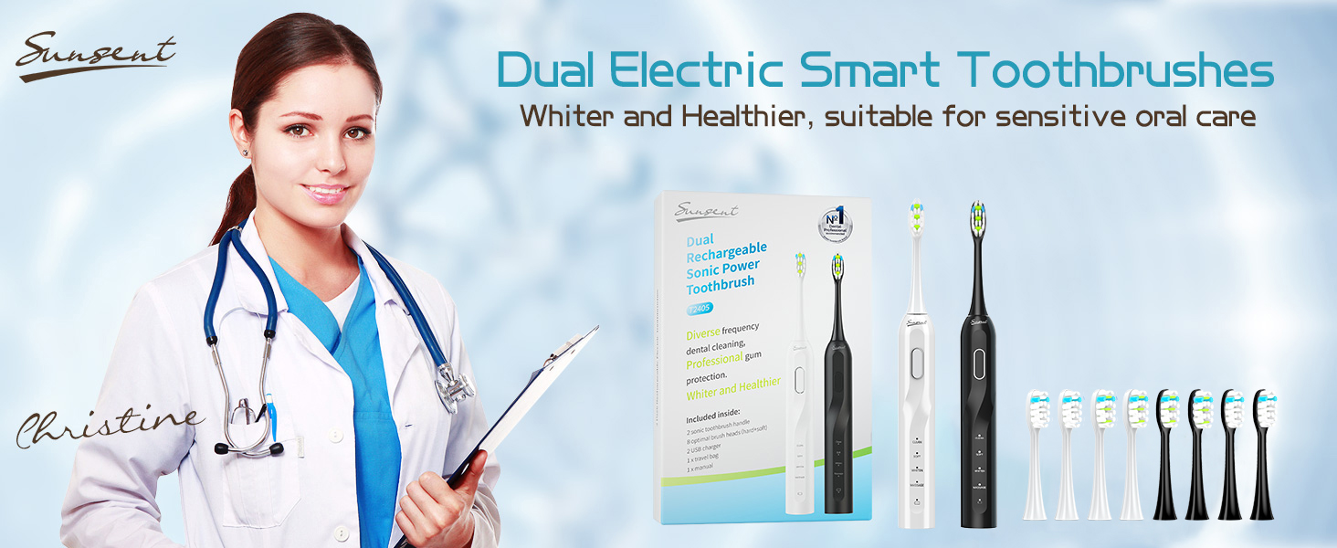 rechargeable sonic electric toothbrush