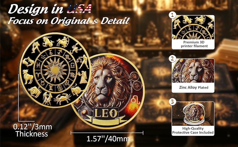 Leo challenge coin