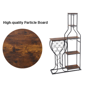 5 Tier Freestanding Wine Rack