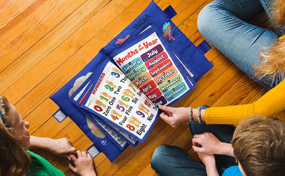 Learning Cushion Pillow Book for Kids