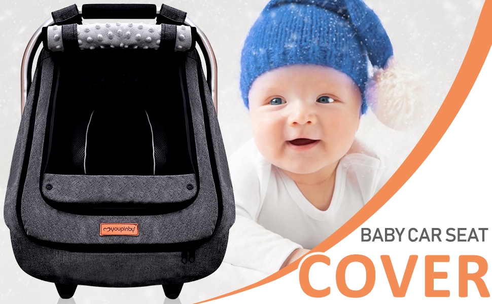 baby carseat cover boy