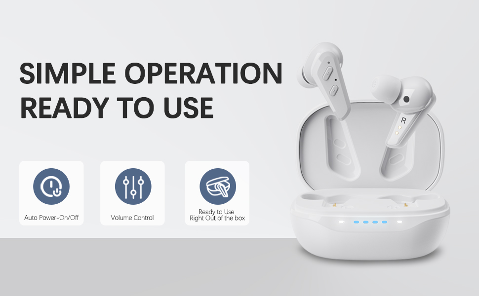 Hearing aids easy operation