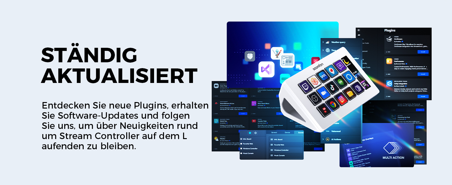 stream controller deck
