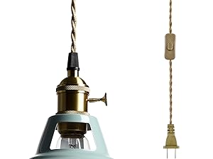 dual switch hanging swag lights