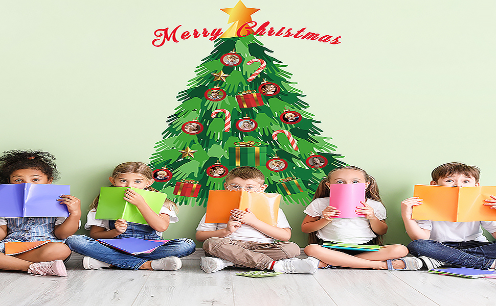 170pcs Christmas Bulletin Board Decorations Christmas Tree