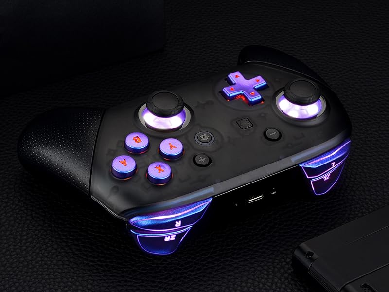 Amazon.com: eXtremeRate Multi-Colors Luminated Thumbsticks