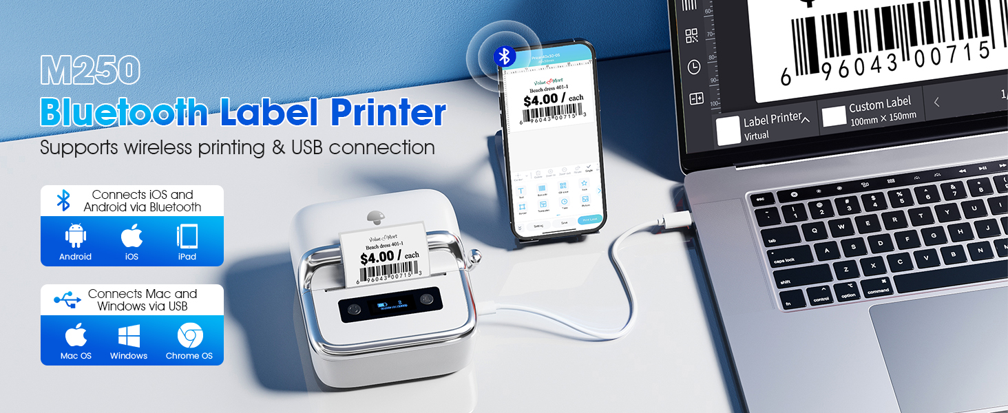 bluetooth label maker