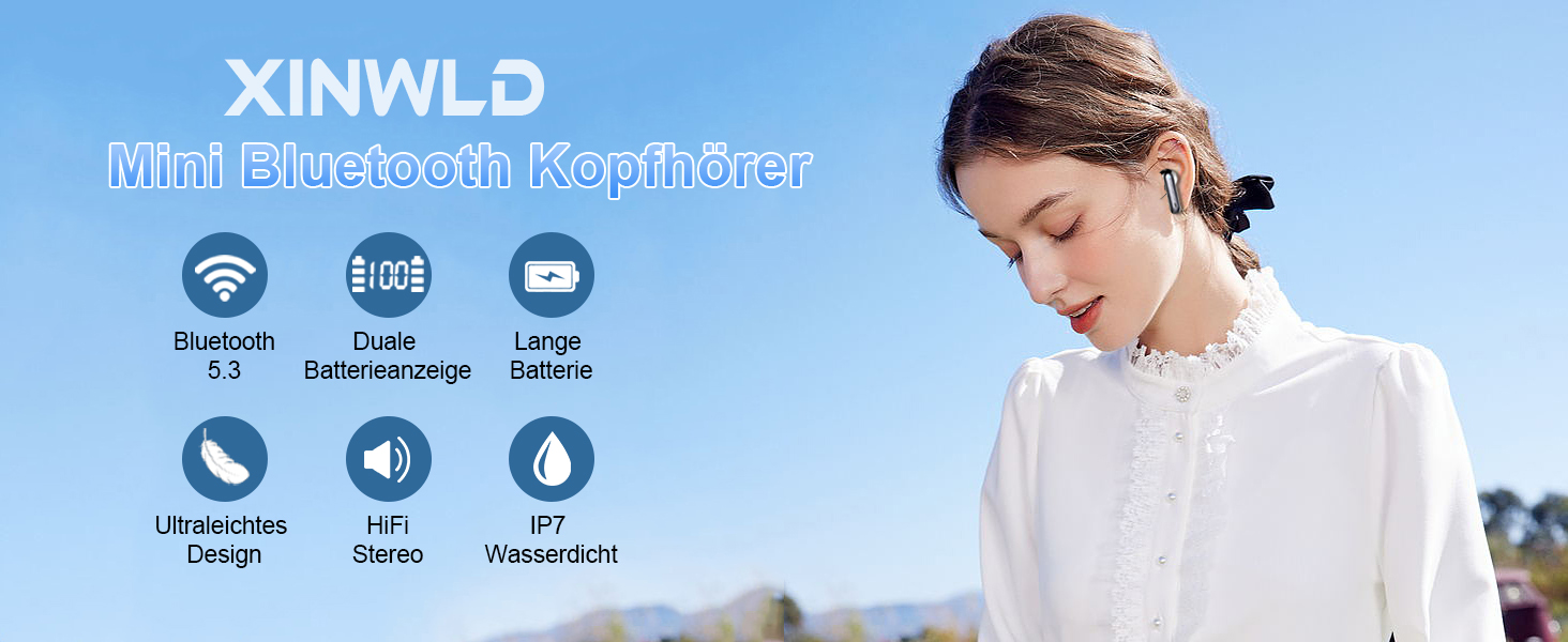 xinwld bluetooth kopfhörer