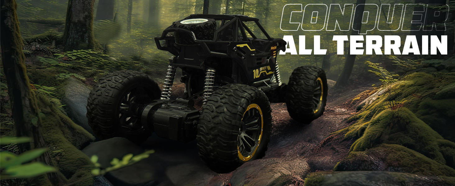 Wembley Monster Rock Crawler Remote Control Car