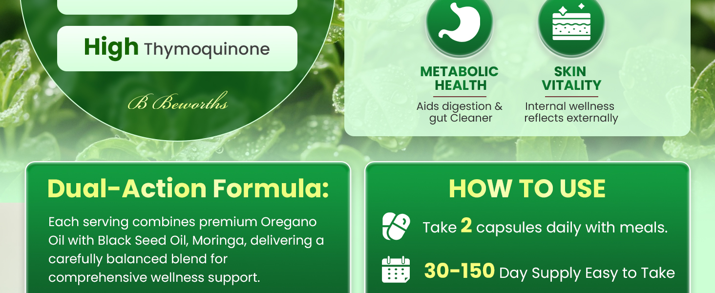 oil of oregano capsules oregano oil with black seed oil