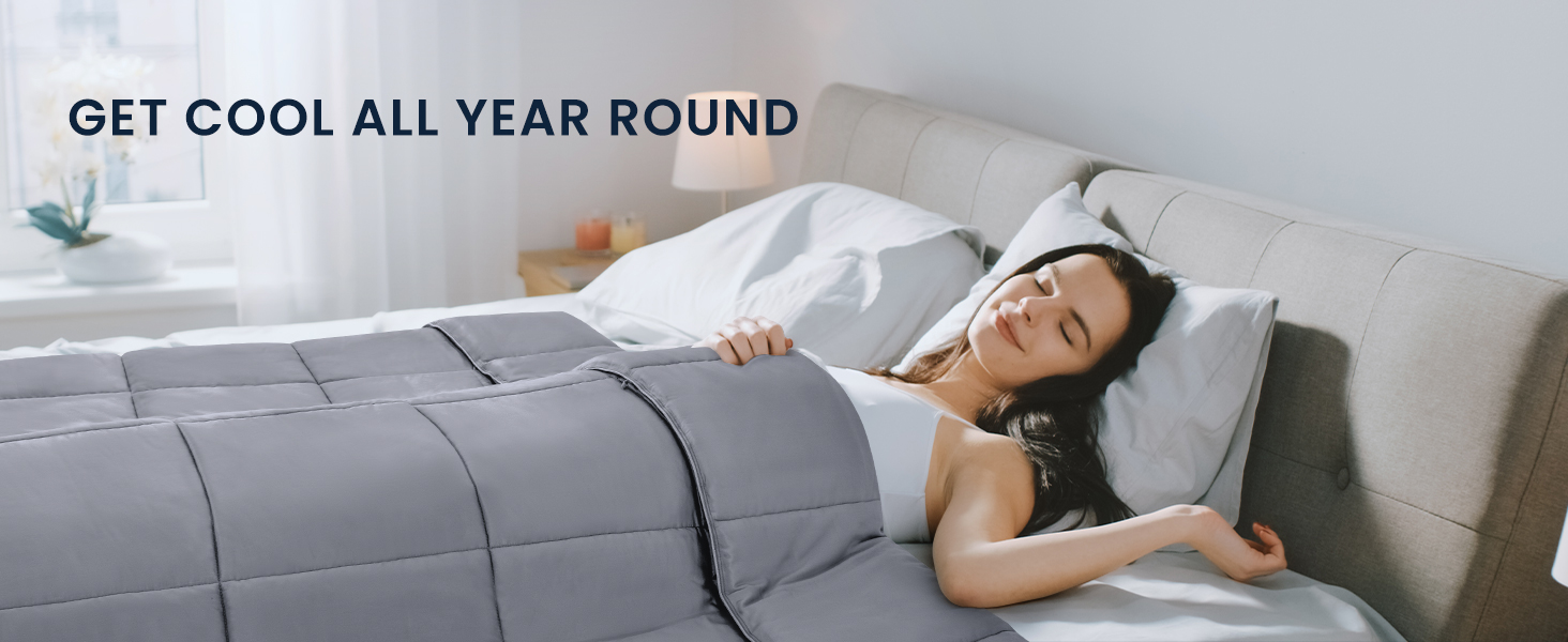 NEXHOME PRO Lightweight Bamboo Viscose Comforter for Hot Sleepers, Light Grey Queen Lightweight Organic Blanket, 8 Corne 5408e633 5514 43e7 8d6f 8e962f3fb001. CR0,0,1464,600 PT0 SX1464 V1