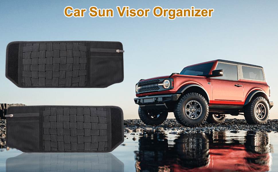 Car Sun Visor Organizer