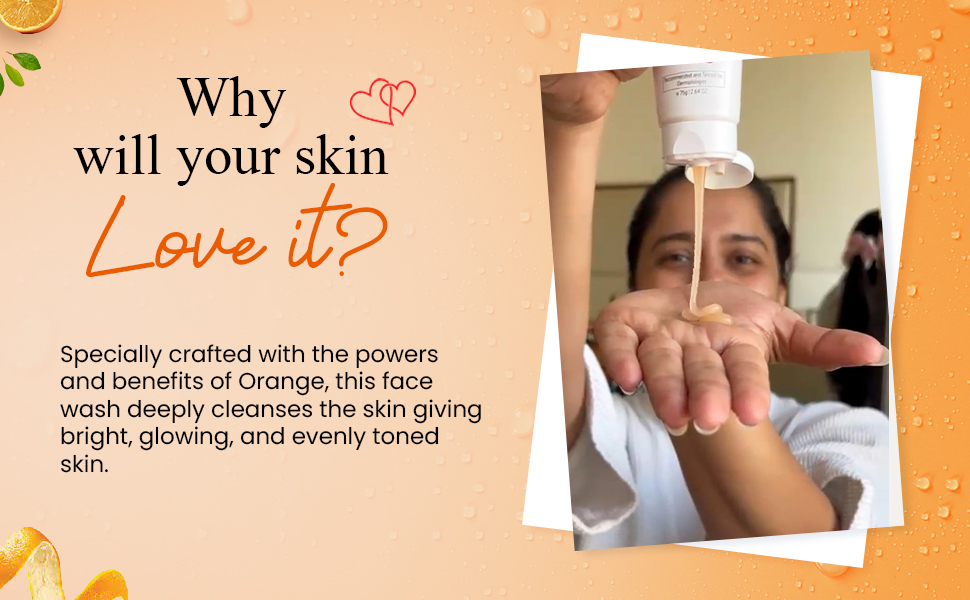 orange Facewash