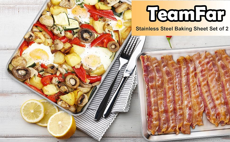 BAKING SHEET SET OF 2