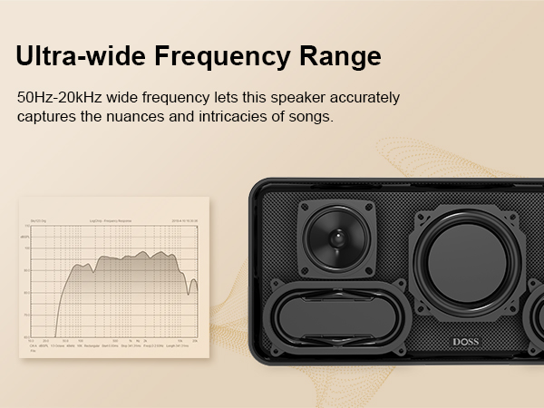DOSS SoundBox XL ワイヤレススピーカー Amazon.com: DOSS SoundBox XL Bluetooth Speaker with