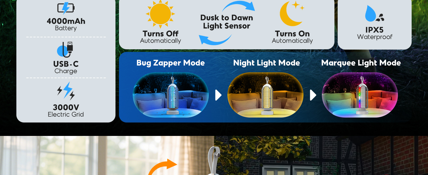 mosquito zapper outdoor