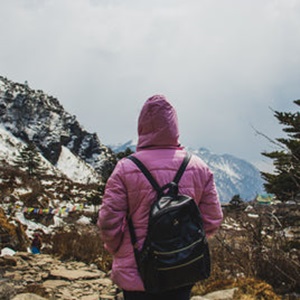 Ladies Rain Jacket - hiking walking