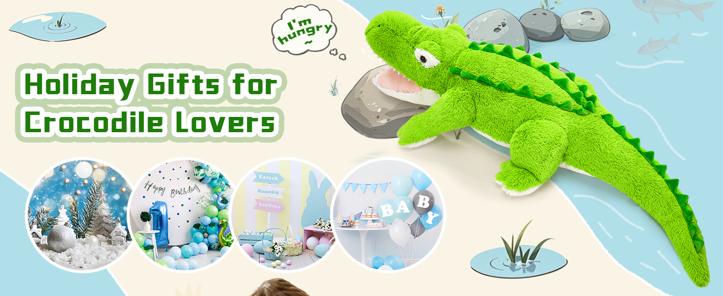 Alligator stuffed animal 