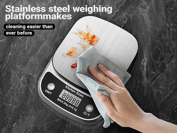 Professional and practical digital food kitchen gram scale