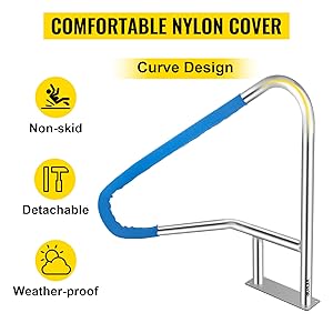 pool handrails for inground