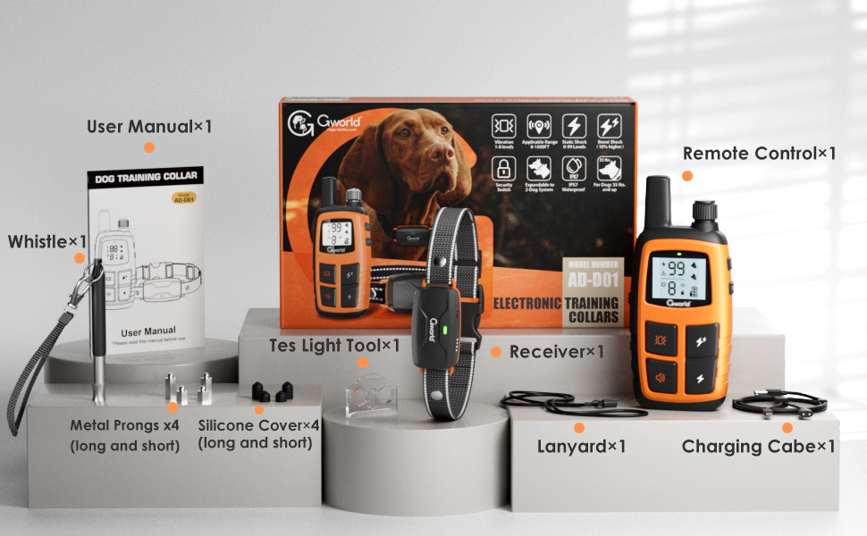 Dog Shock Collar Exclusive ShockProhibition Lock Mode