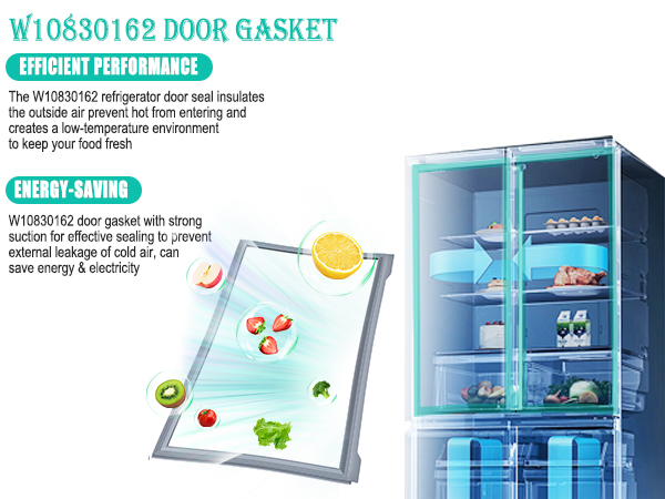 w10830162 refrigerator door gasket kenmore refrigerator door gasket