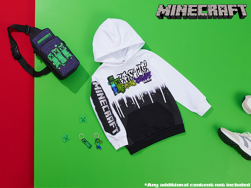 Minecraft Hoodie for Boys and Teenagers