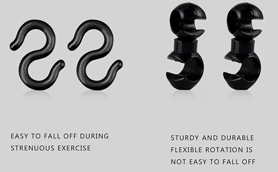 WDHHNP 20PCS Bike Cable Clips Plastic Bicycle brake cable clips Rotating SHook