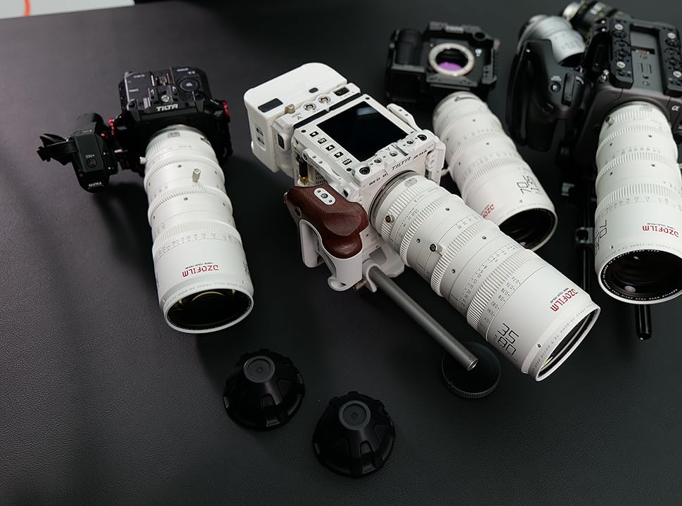 レンズ(ズーム) DZOFilm CATTA ZOOM 35-80mm E-mount DZOFilm Catta 35-80mm T2.9 E-Mount Cine Zoom Lens (White