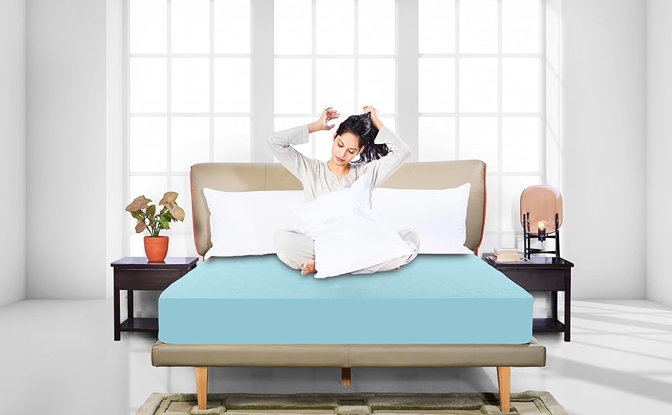 best mattress cover for bed wetting, mattress protector, cotton zippered mattress cover