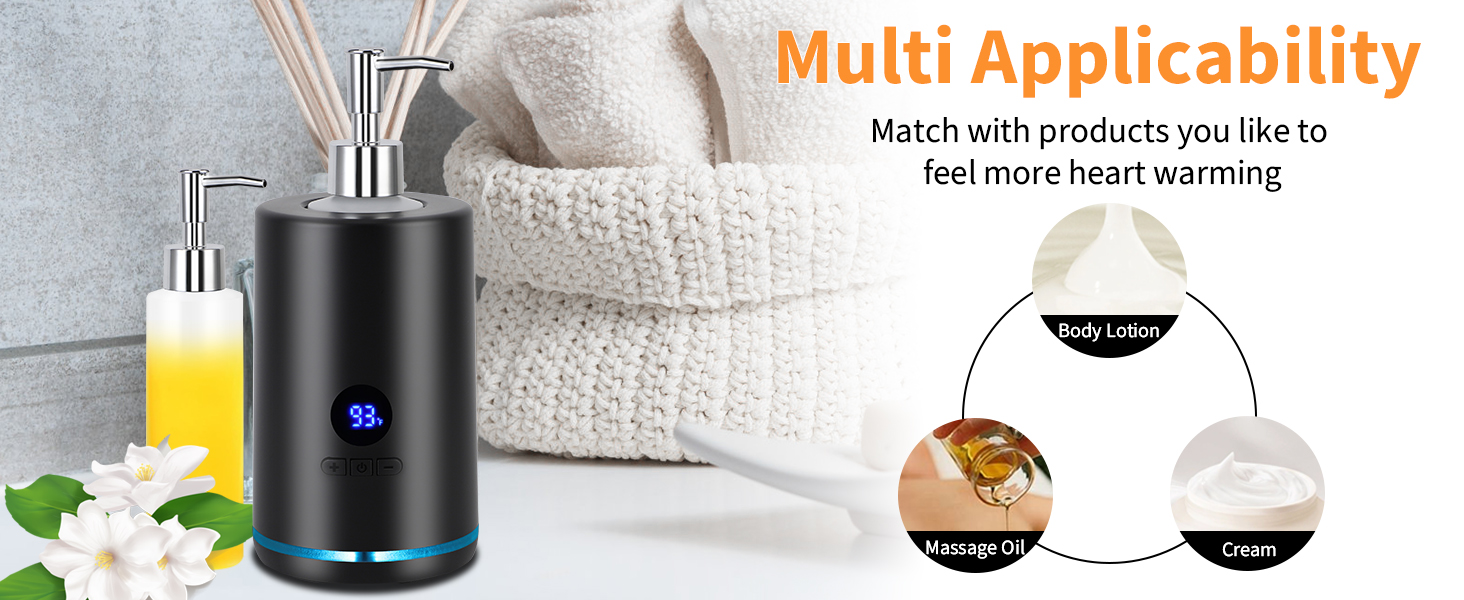 Massage Oil Bottle Warmer