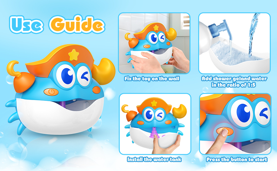 Light Up Bath Toys for Babies