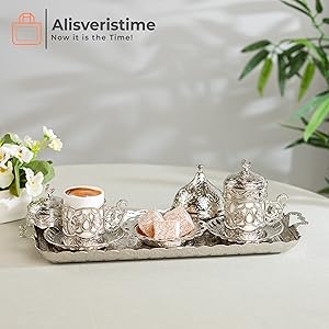 Handmade Turkish bowl, Ottoman motifs, Zamac bowl, Elegant serveware