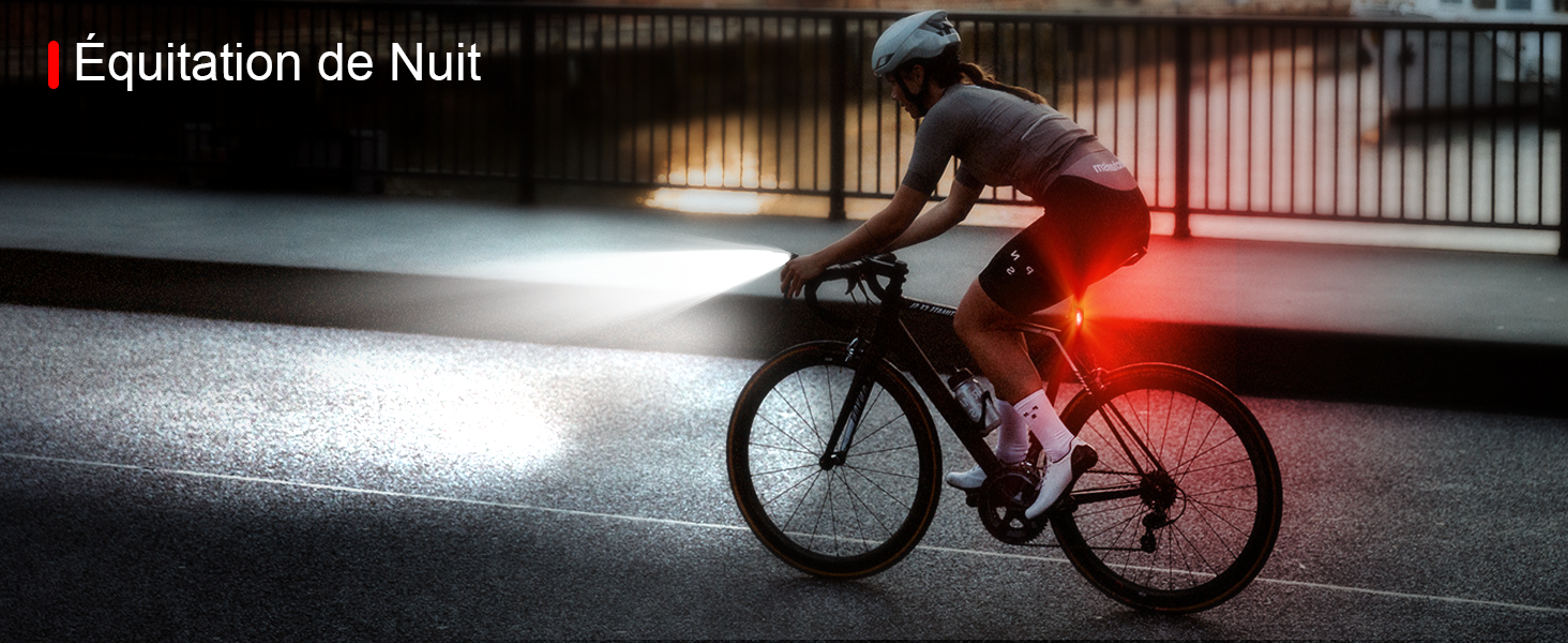 lumiere velo avant et arriere USB