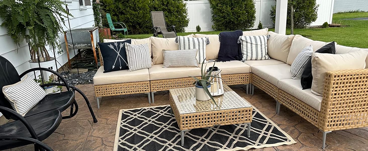 Outdoor Cushion Slipcovers