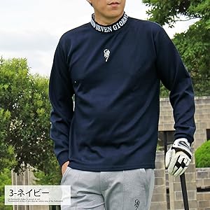 Amazon.co.jp: [TopIsm] [GIORNO SEVEN]ゴルフ モックネック